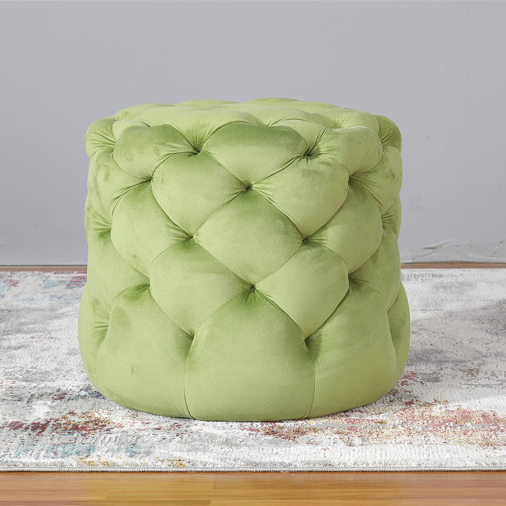 Round Chester Pouf