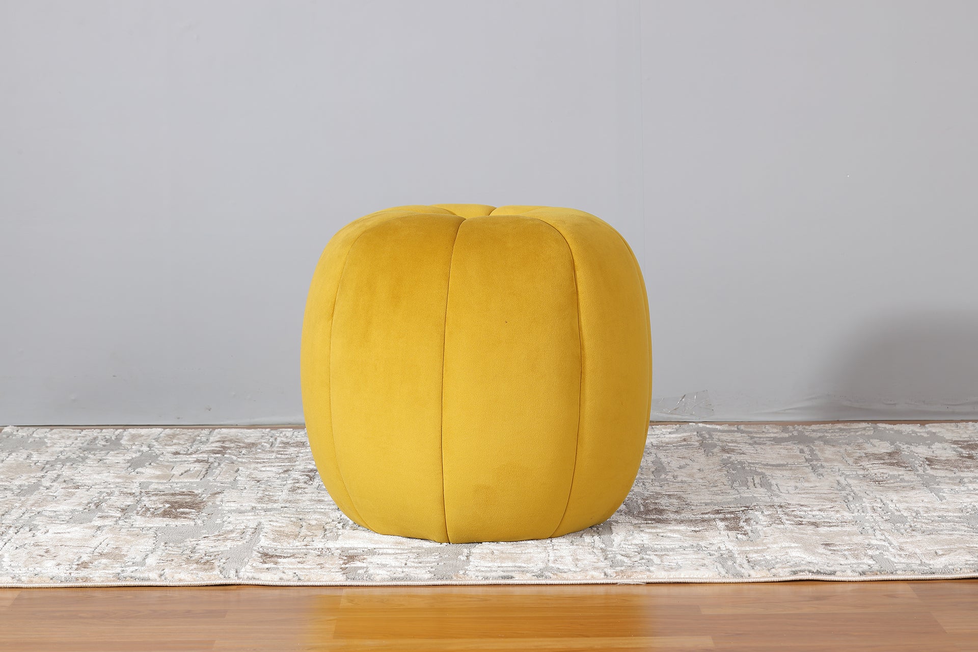 Pumpkin Shape Pouf