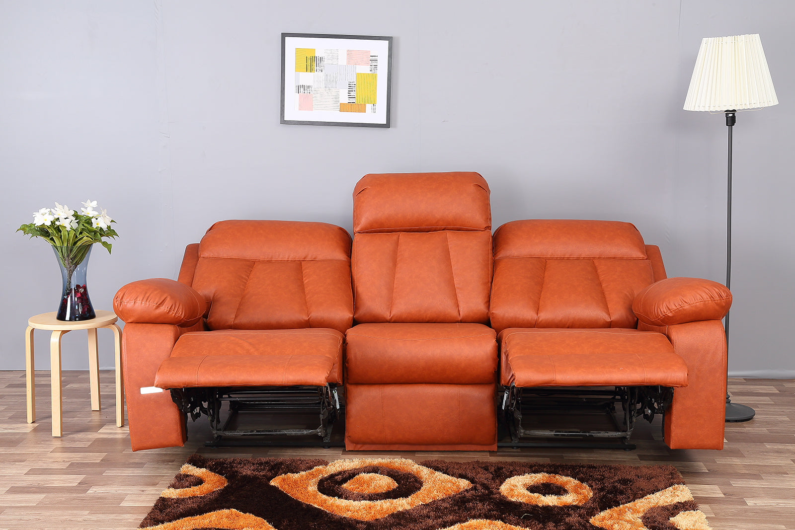 Calgary 3 Seater With 2 Recliners