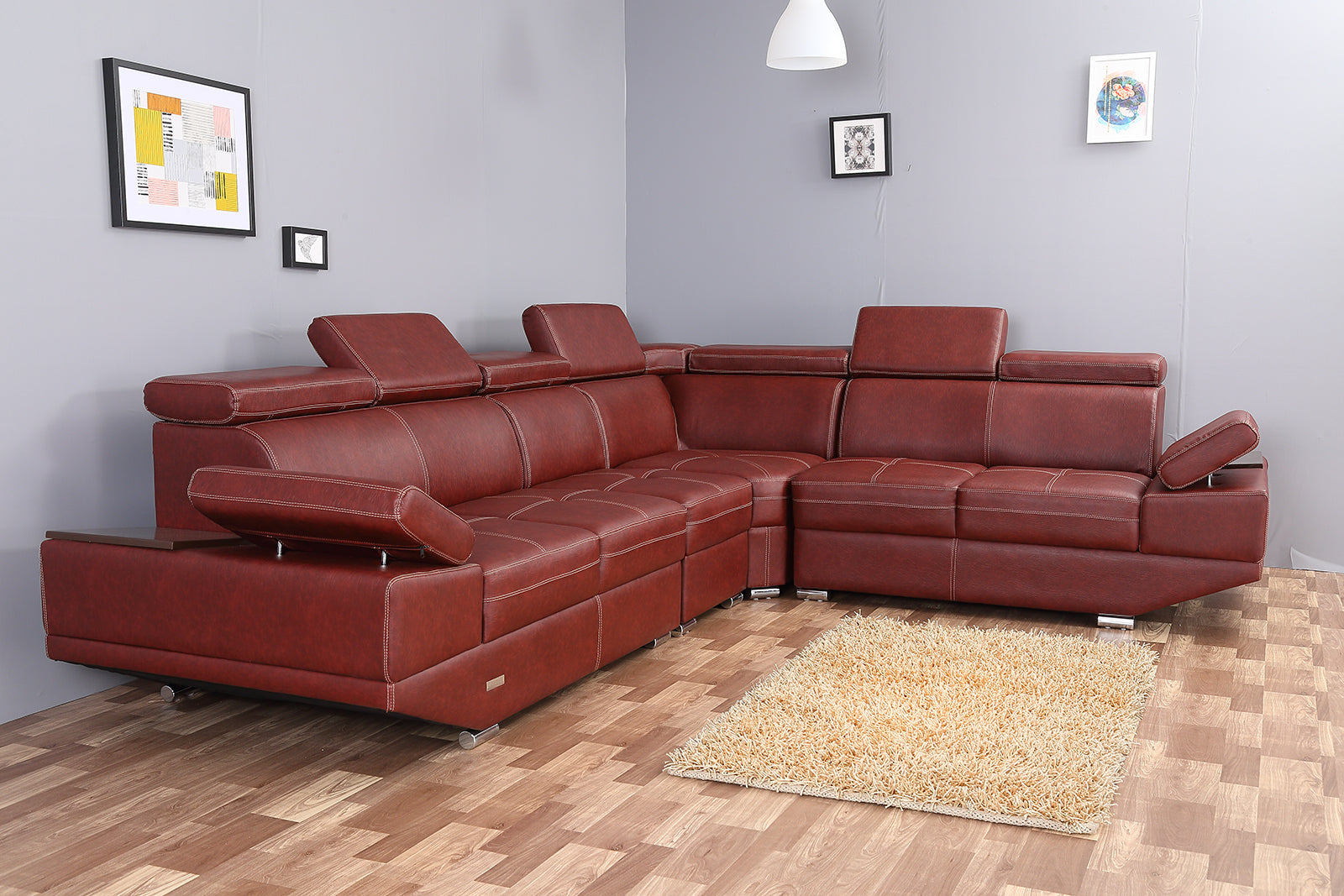 Atlanta Sectional Corner Sofa Set