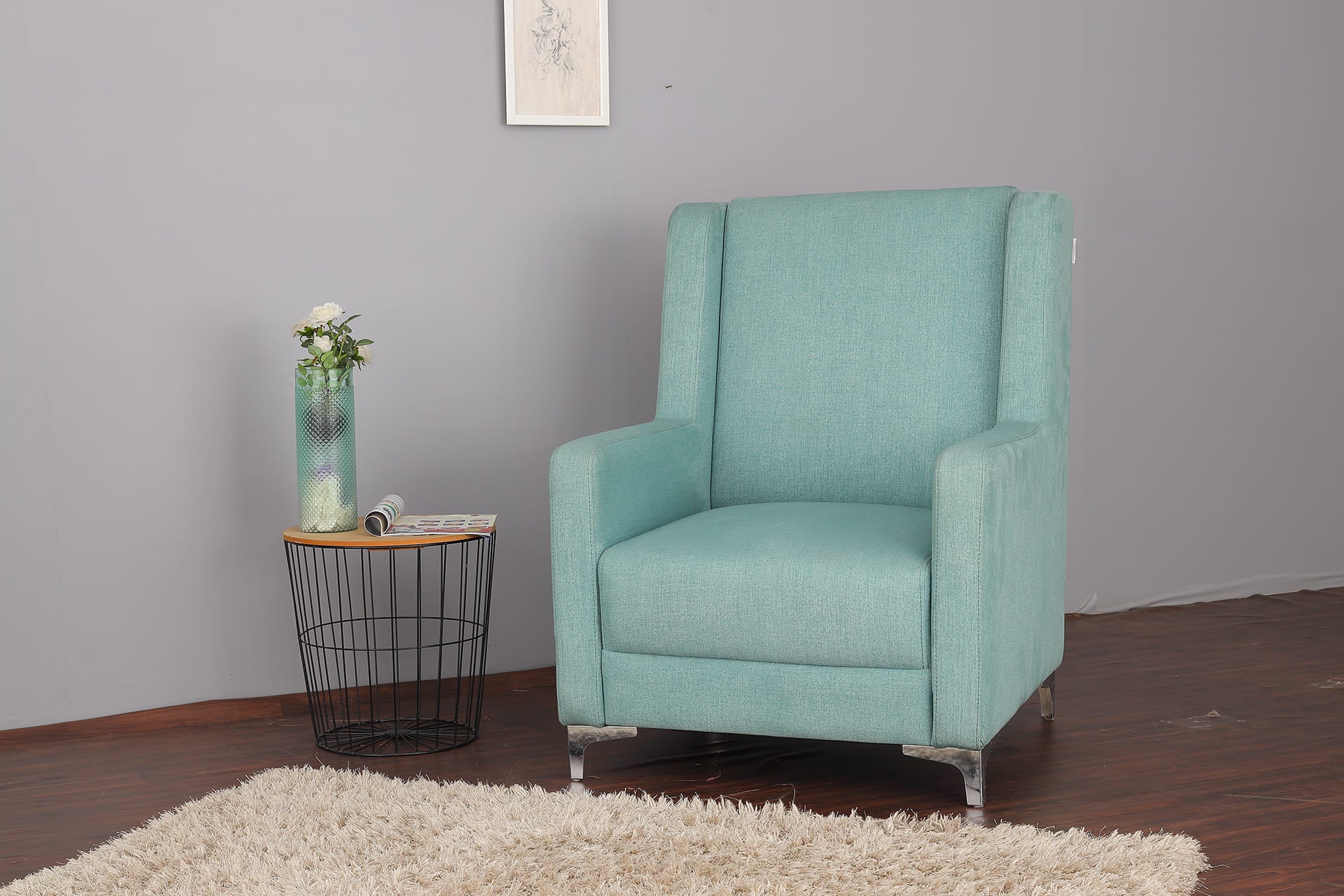 Slim Elegant Accent Chair
