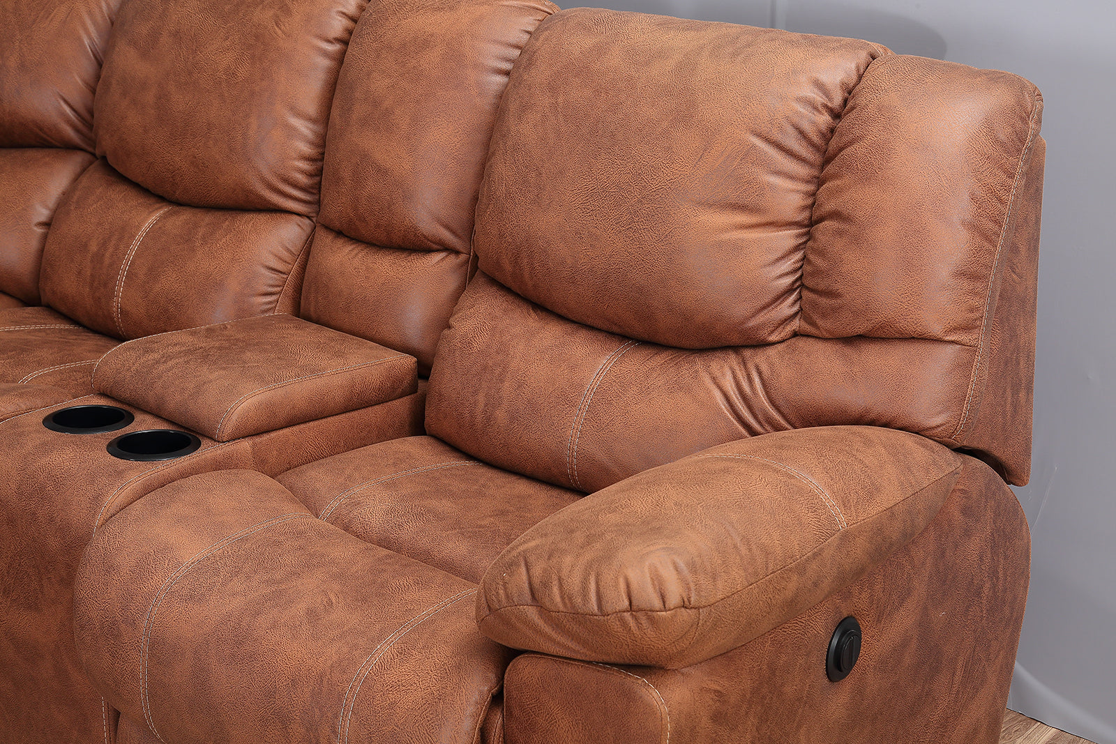 Manhattan Corner Sectional Recliner Set