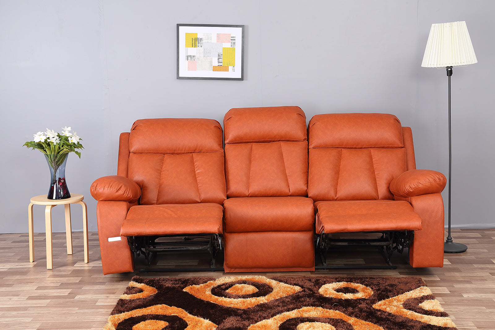 Calgary 3 Seater With 2 Recliners