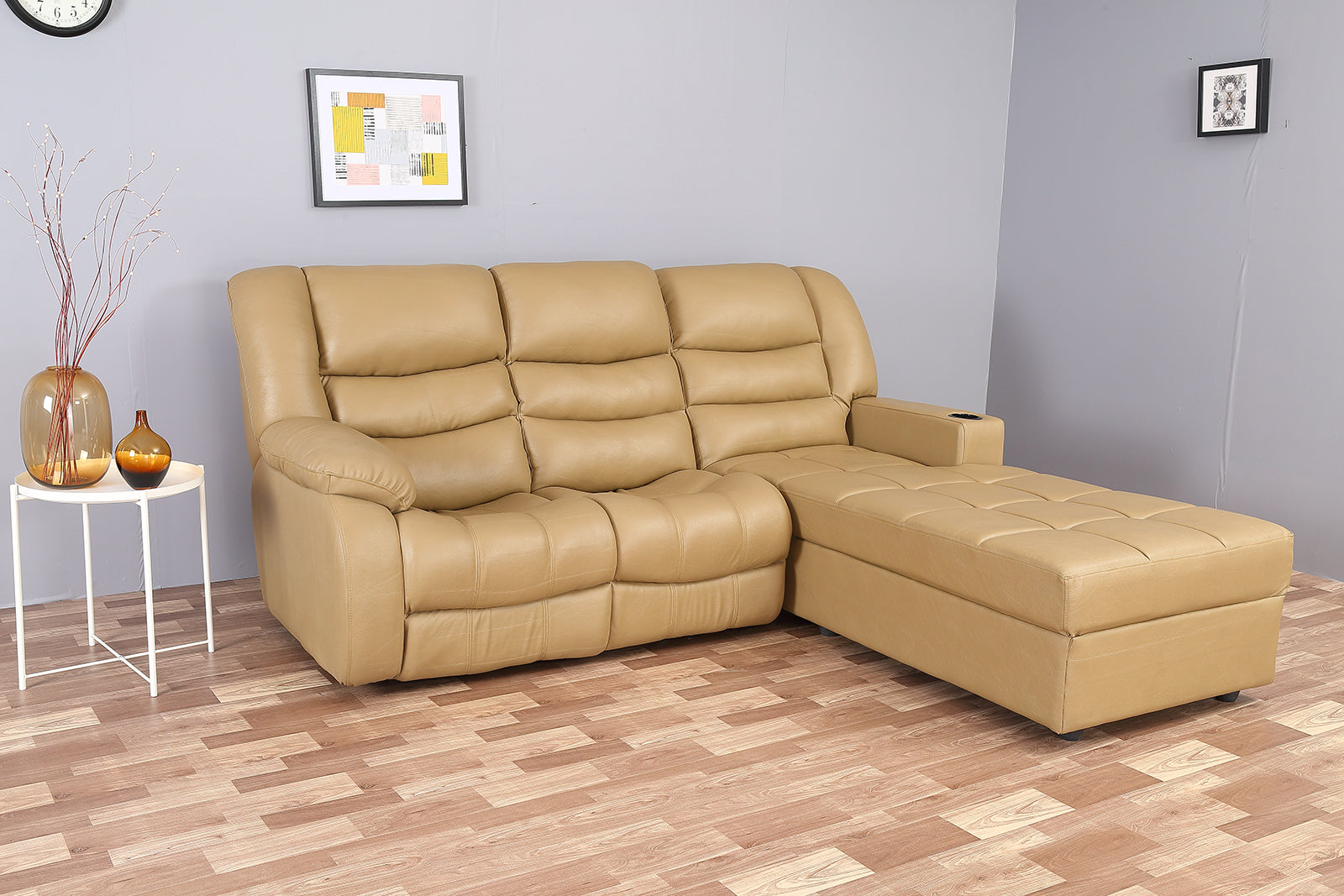 Denver L Shape Modular Sofa Set