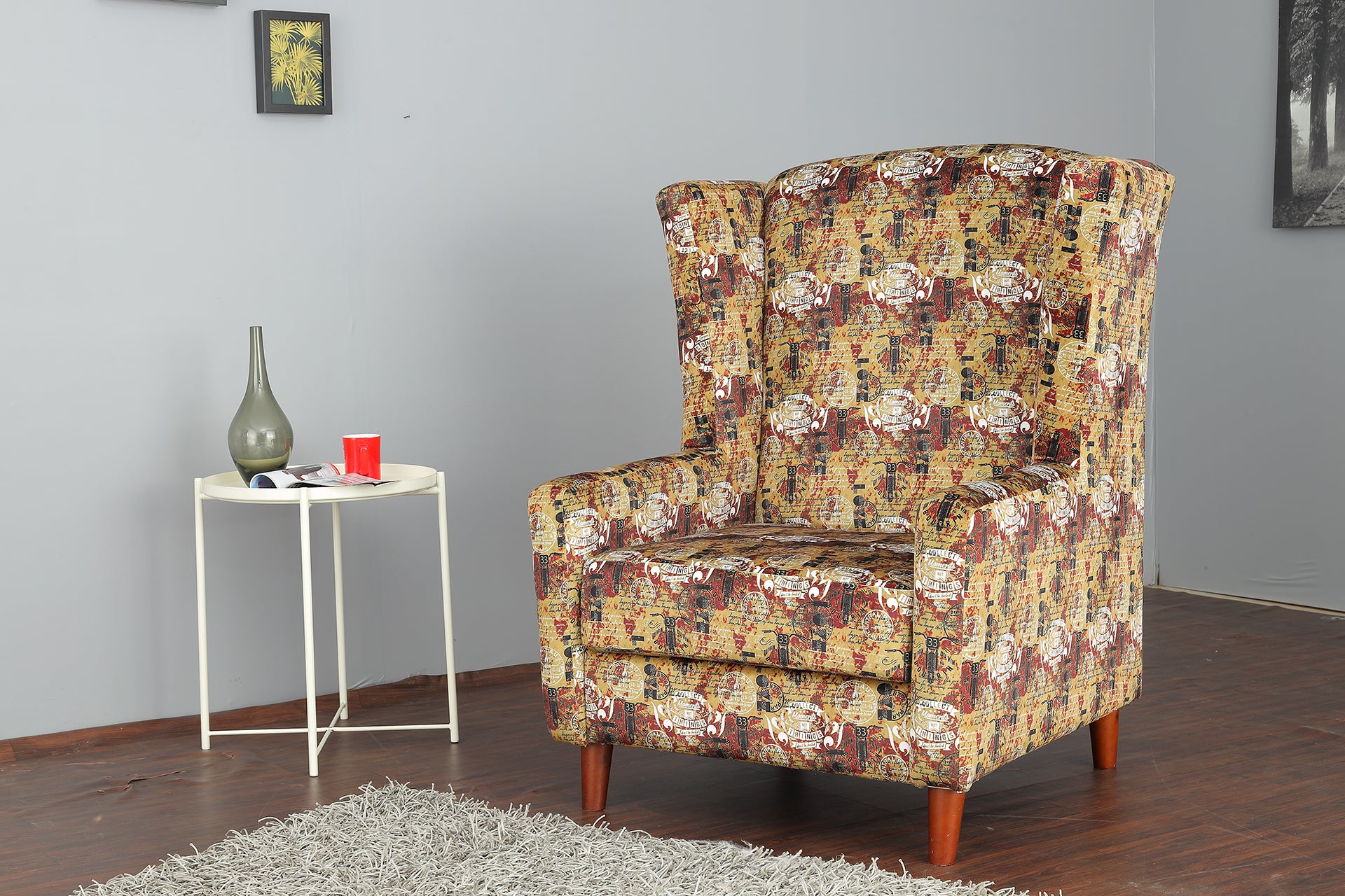 Round Top Accent Chair