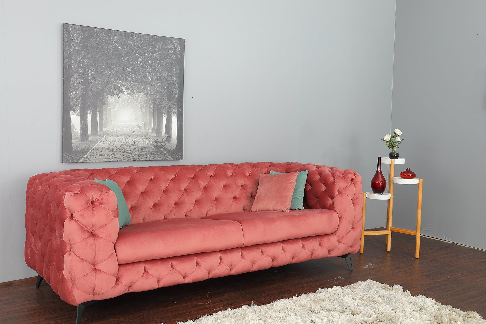 3S Block Chester Sofa
