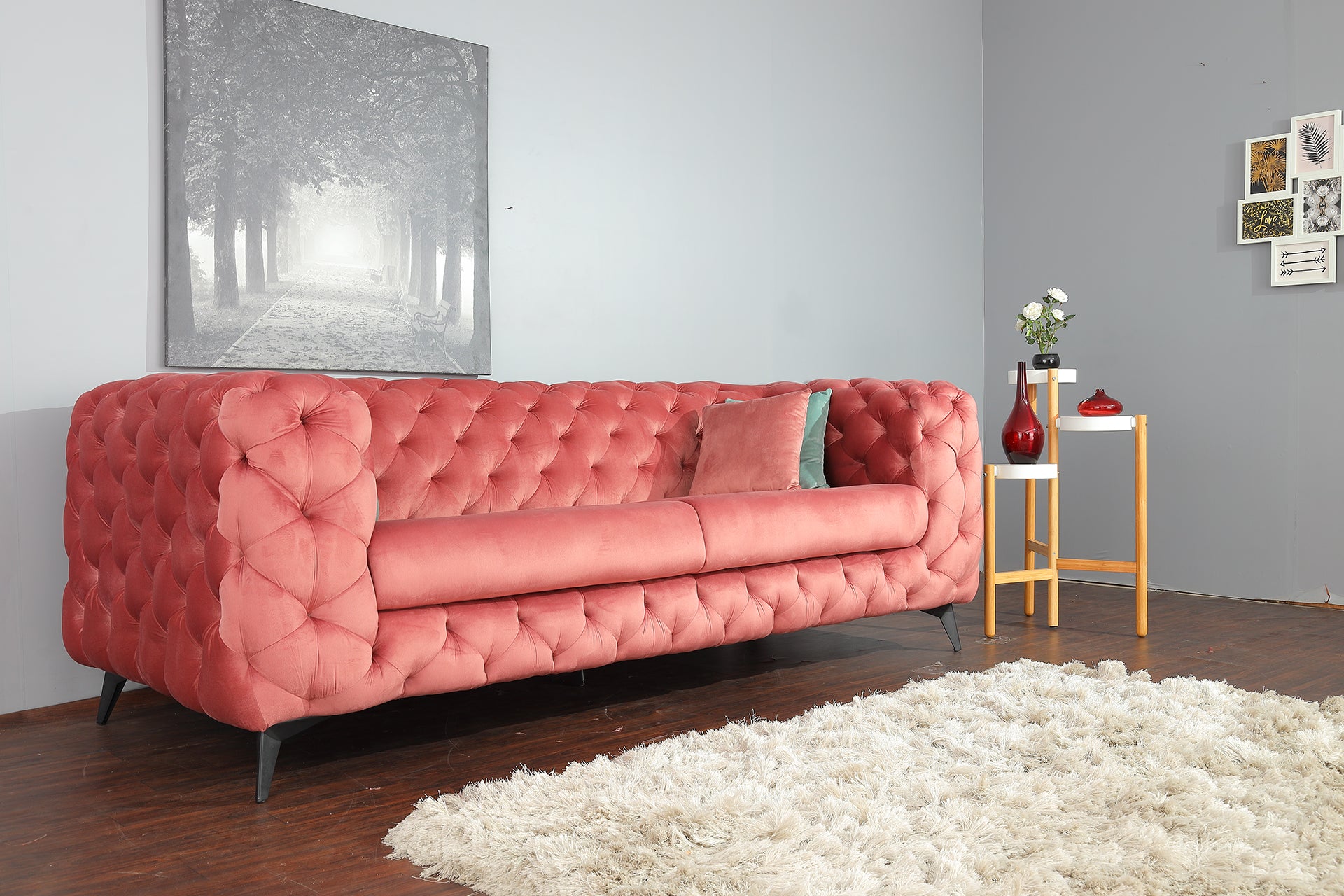 3S Block Chester Sofa