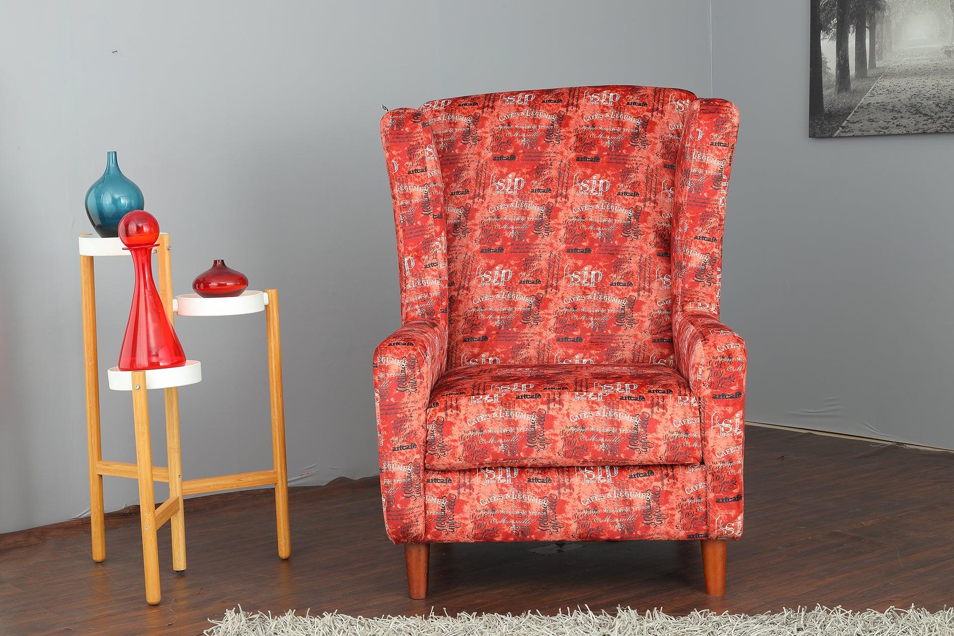 Round Top Accent Chair