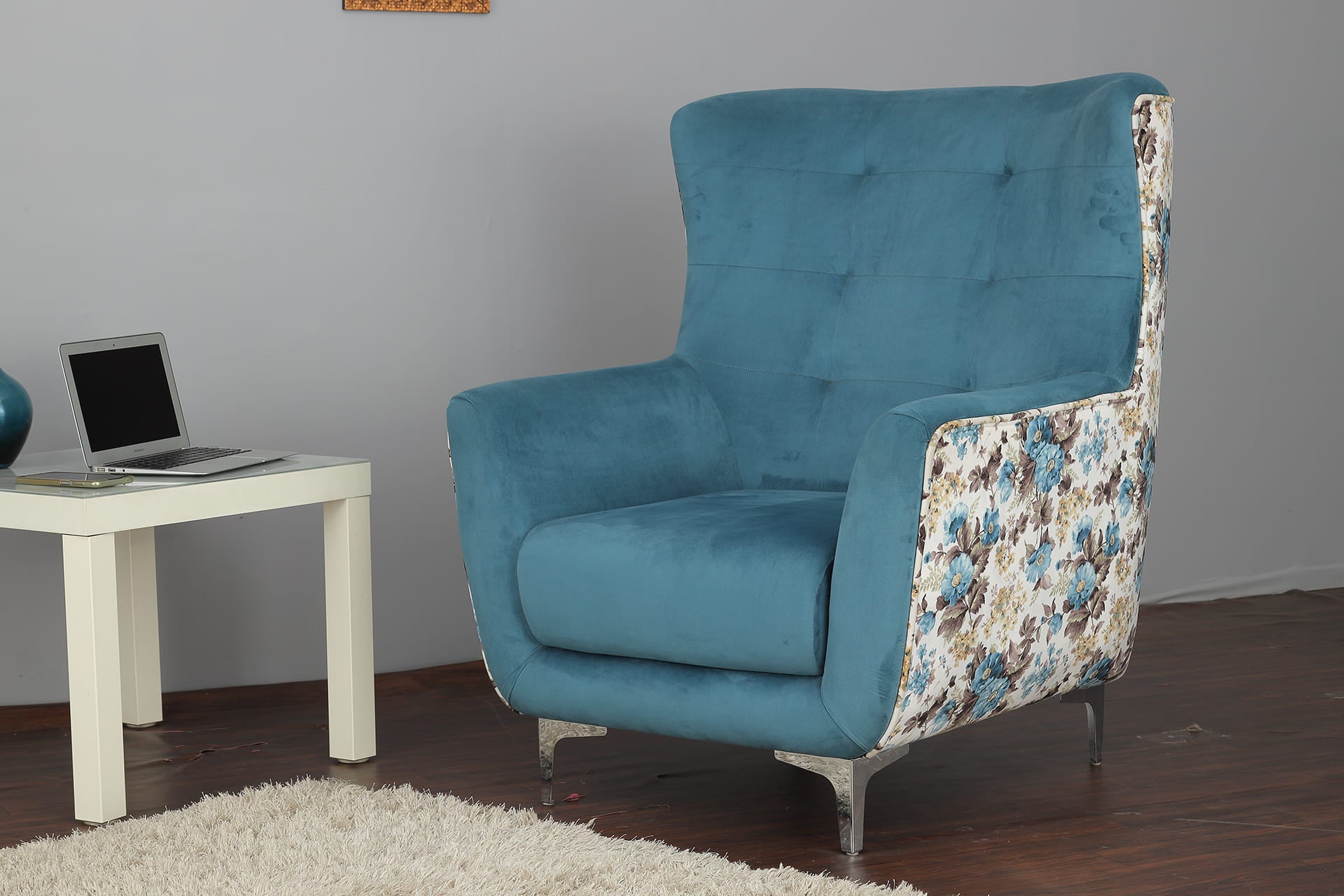 Dual Tone Accent Chair
