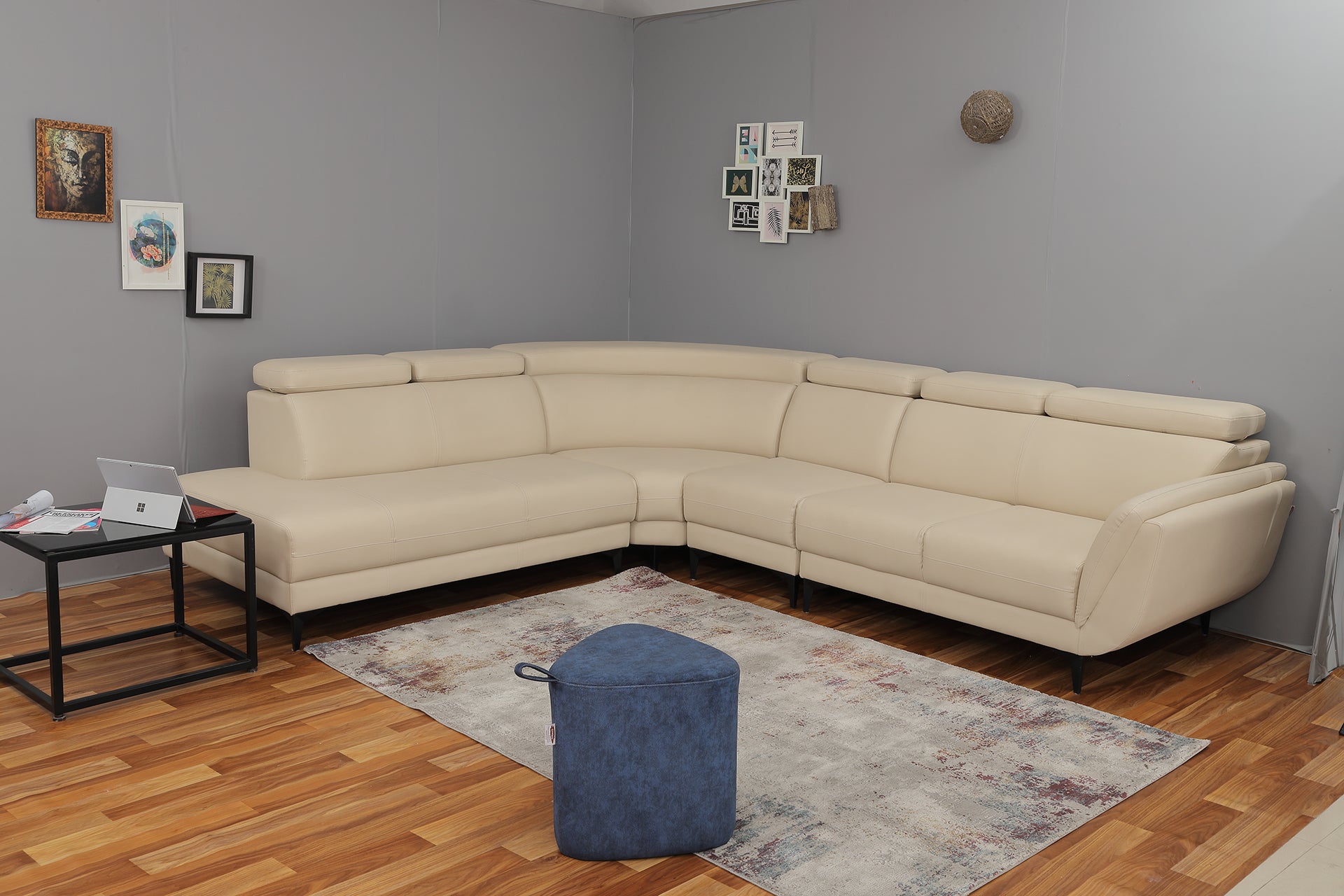 Georgia Corner Headrest Sofa