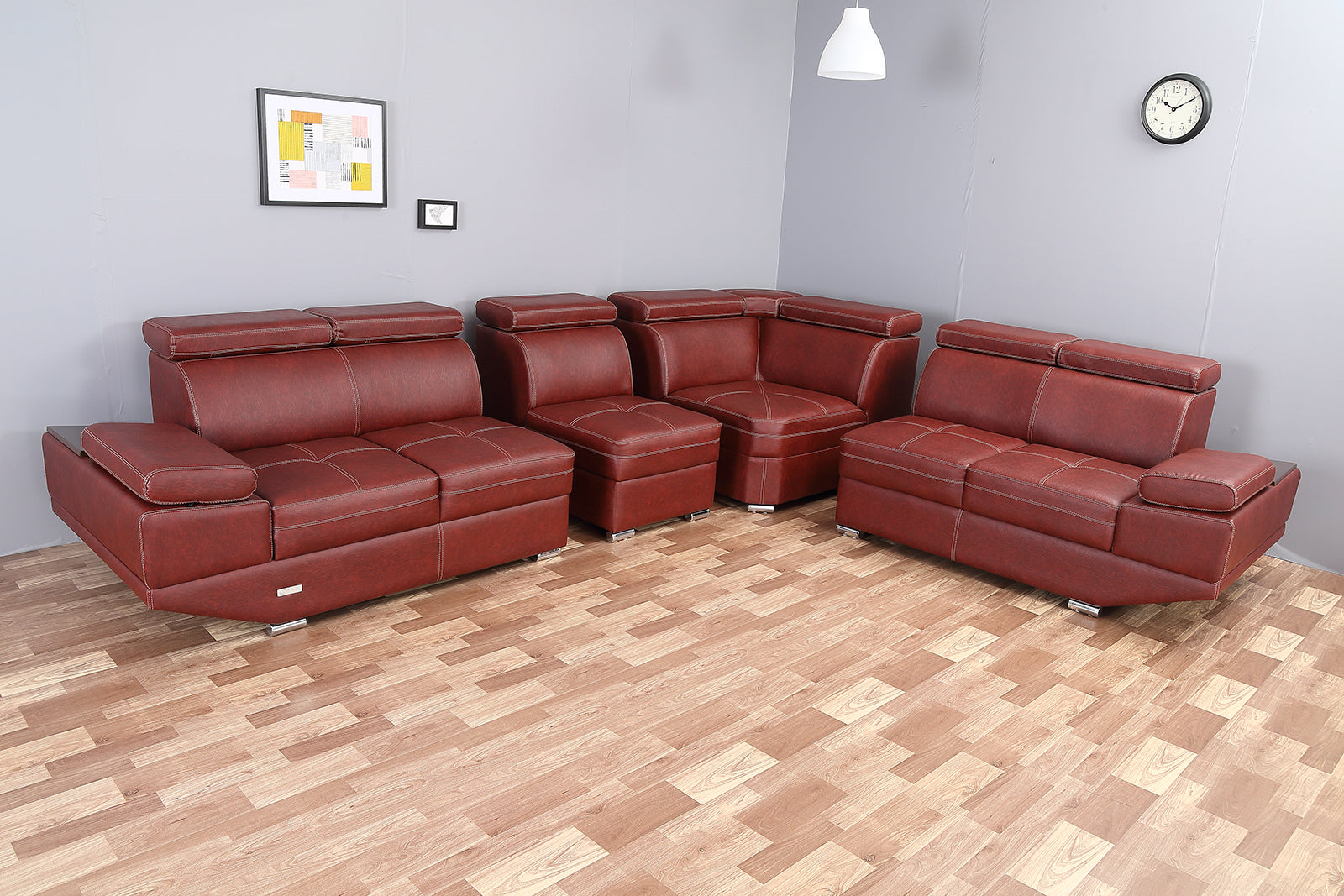 Atlanta Sectional Corner Sofa Set