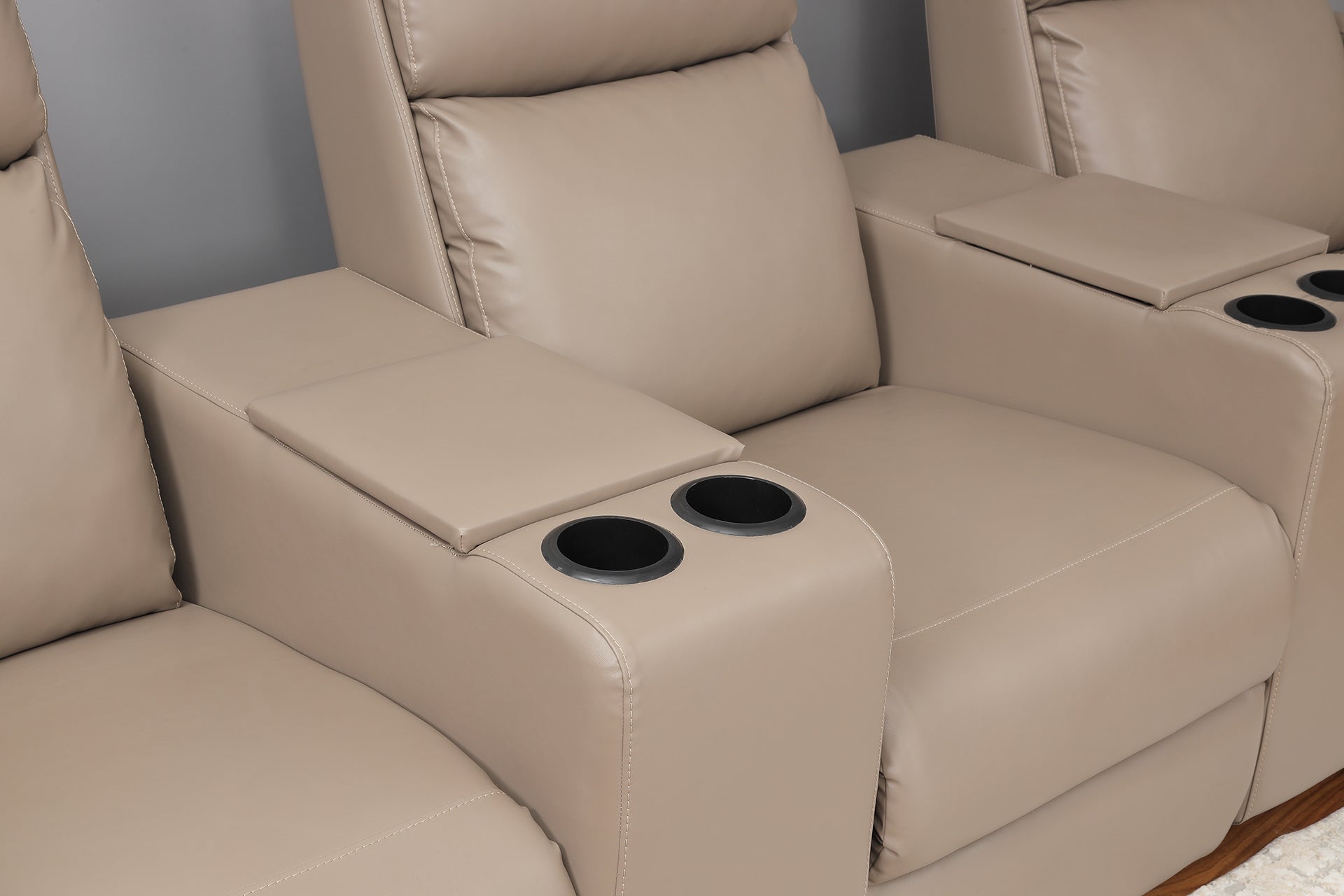 Oakland Home Theater 3 Seater Row
