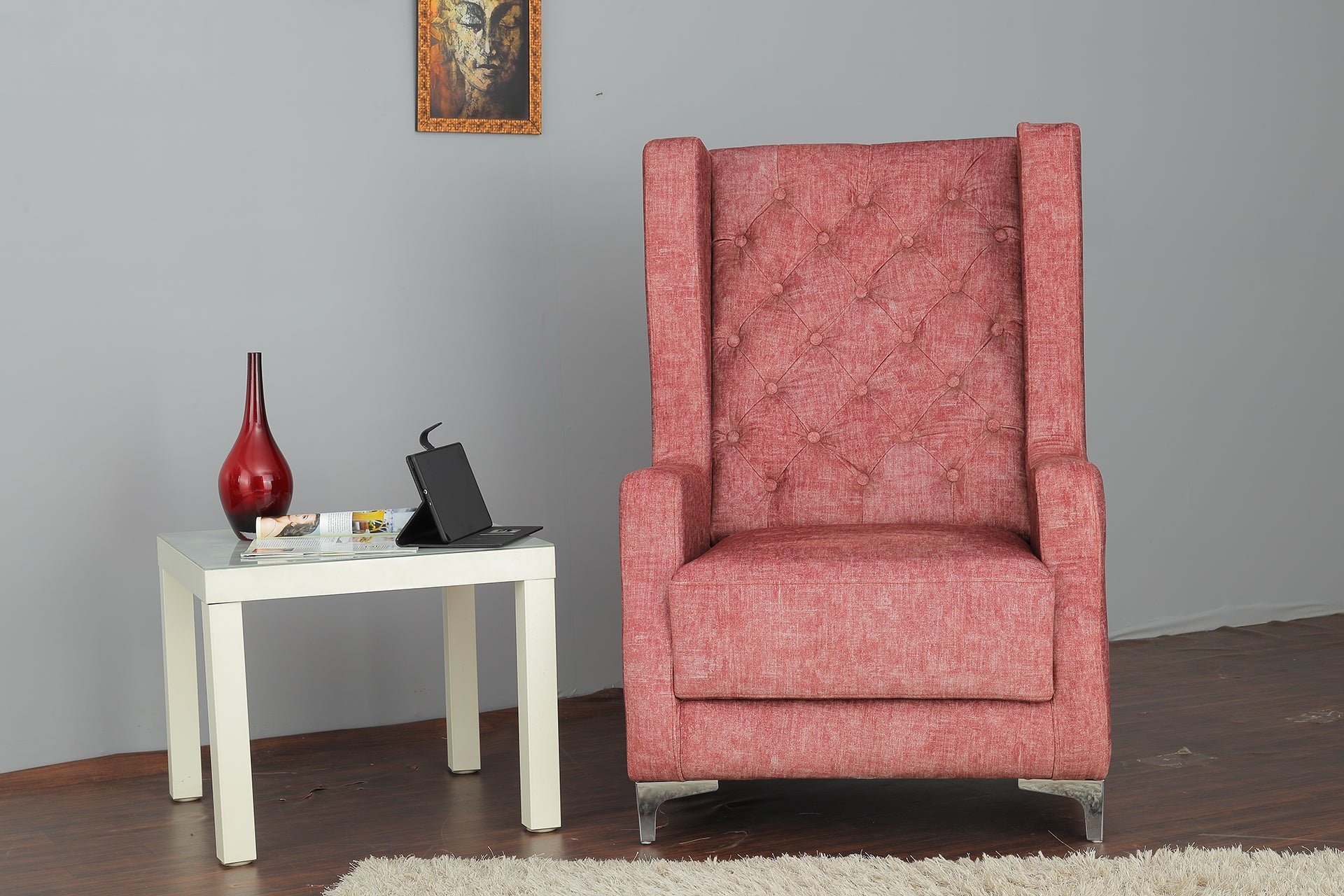 Chester Button Accent Chair