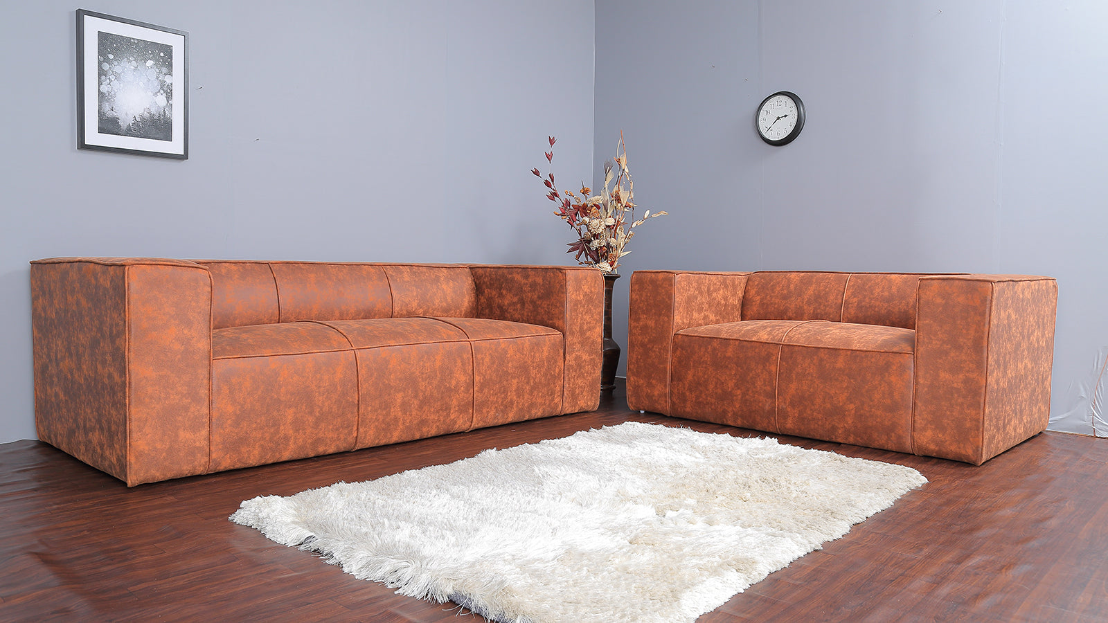 New York Style Classic 3+2 Sofa Set