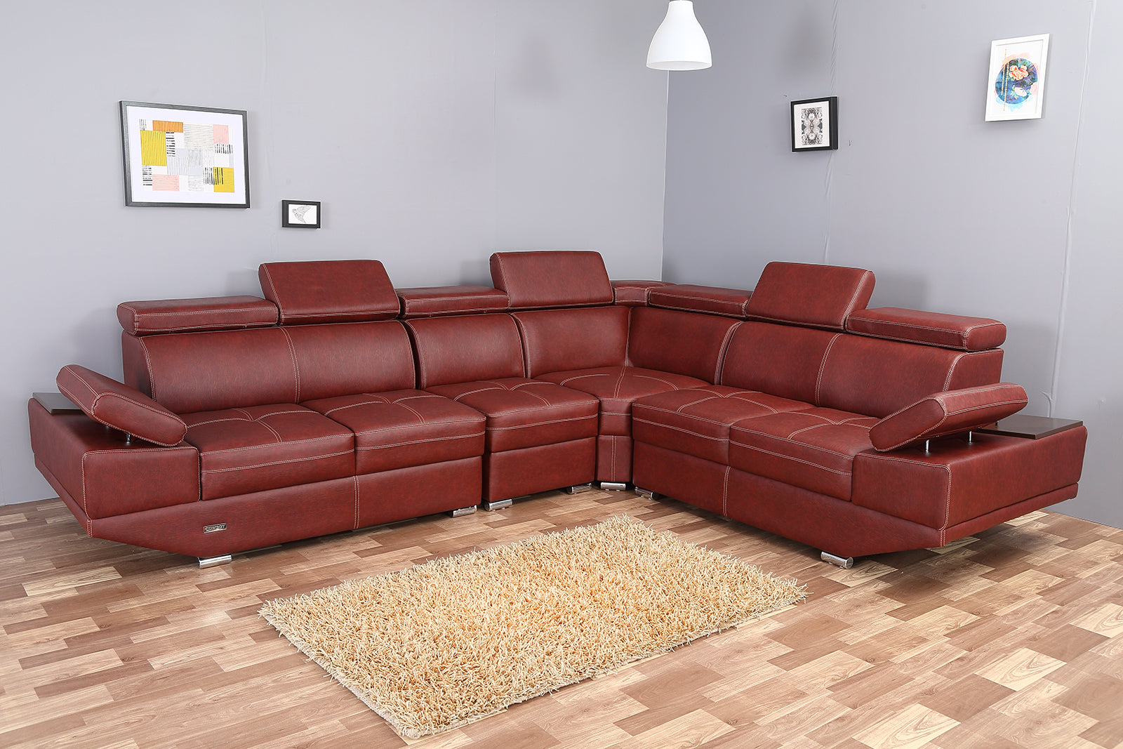 Atlanta Sectional Corner Sofa Set