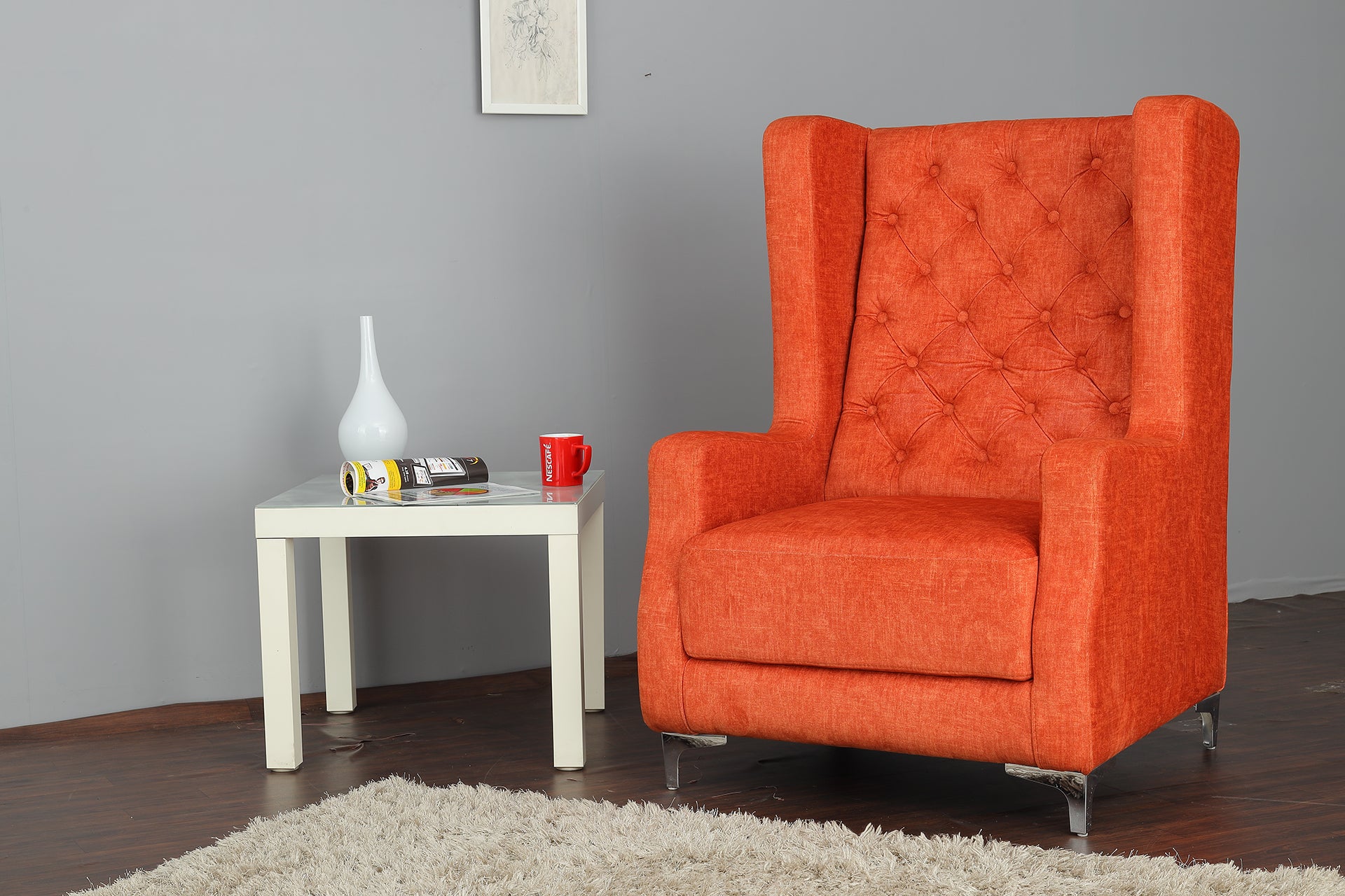 Chester Button Accent Chair