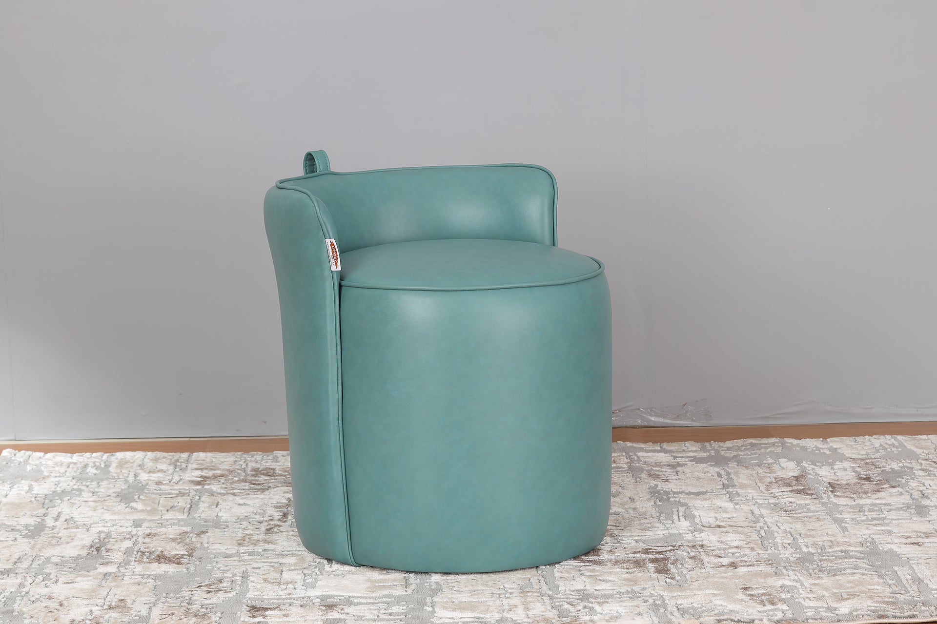 Pouf With Backrest