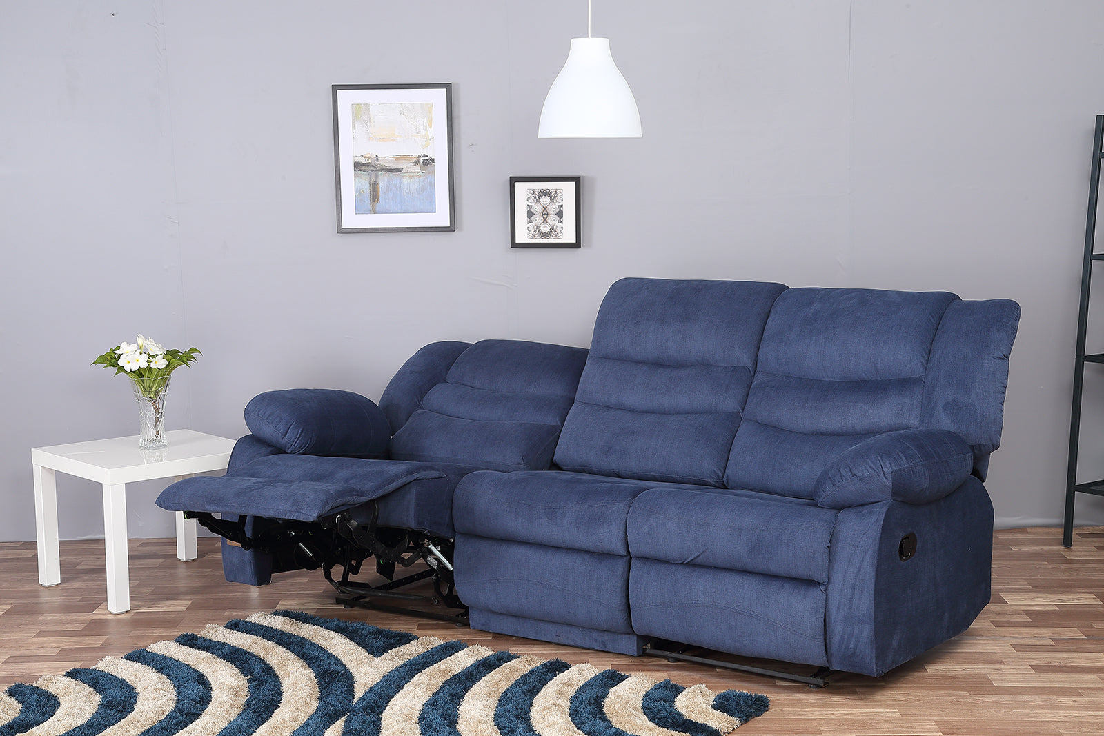 Toranto 3 Seater With 2 Recliners