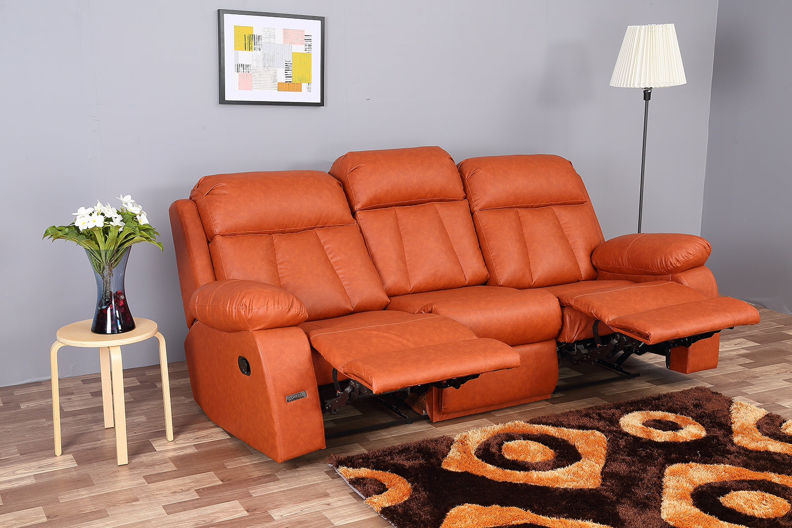 Calgary 3 Seater With 2 Recliners
