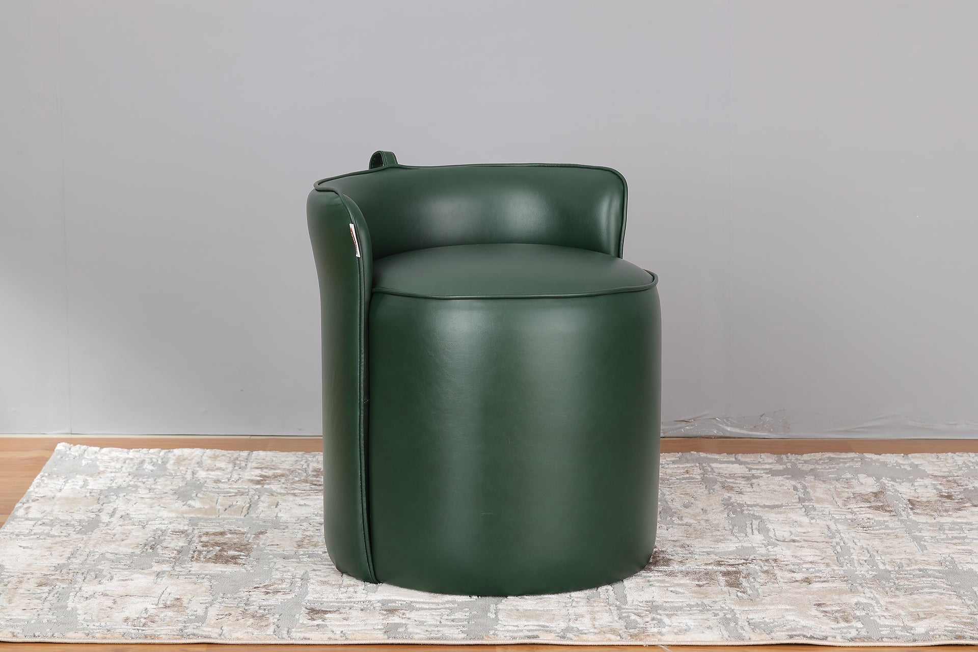 Pouf With Backrest