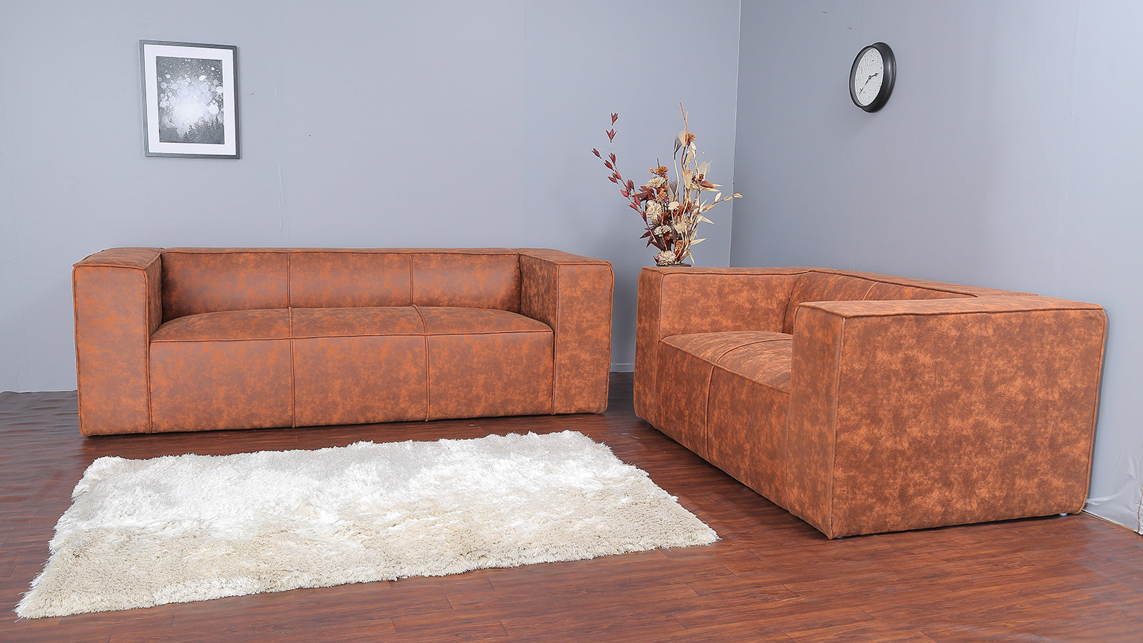 New York Style Classic 3+2 Sofa Set