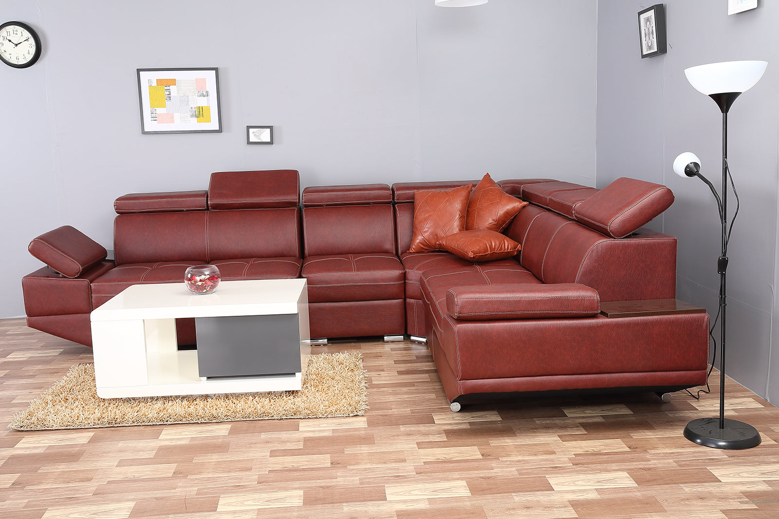 Atlanta Sectional Corner Sofa Set