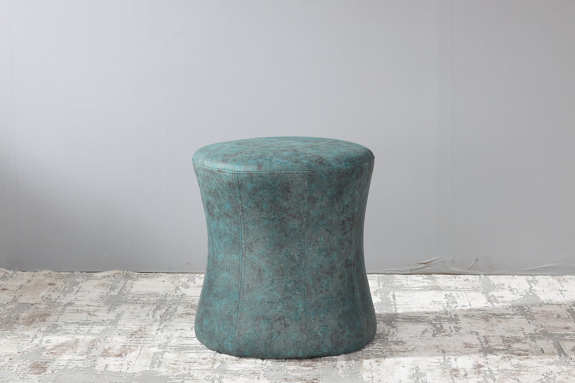 Damaru Shape Pouf