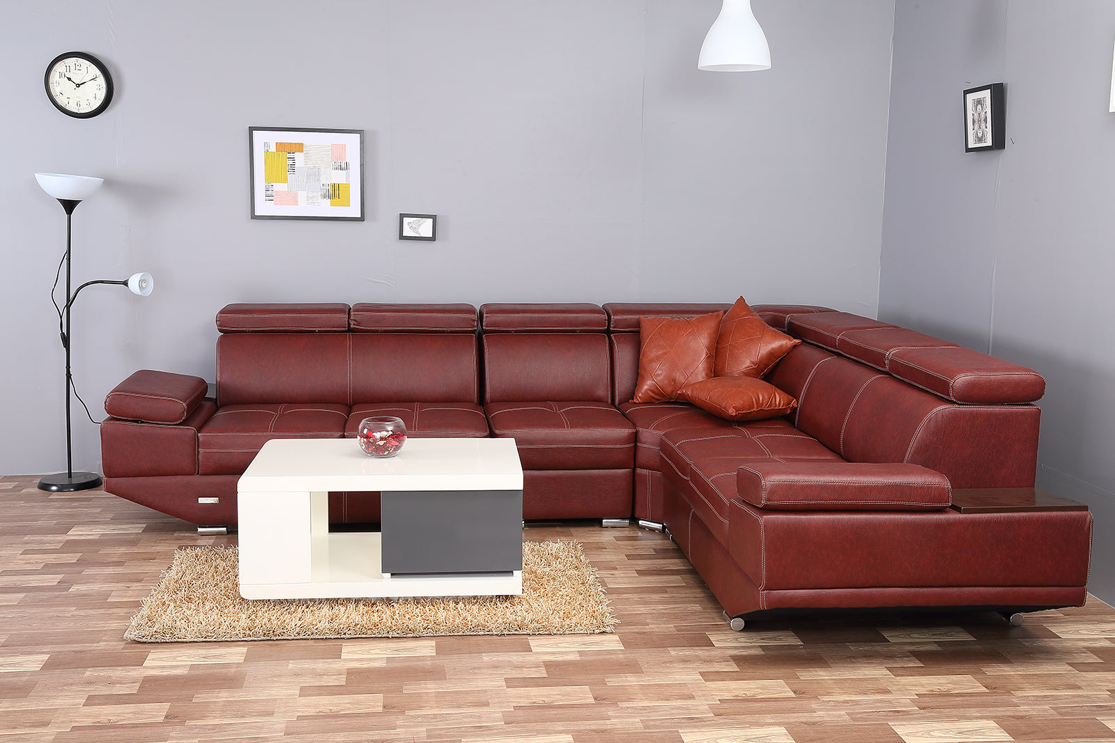 Atlanta Sectional Corner Sofa Set