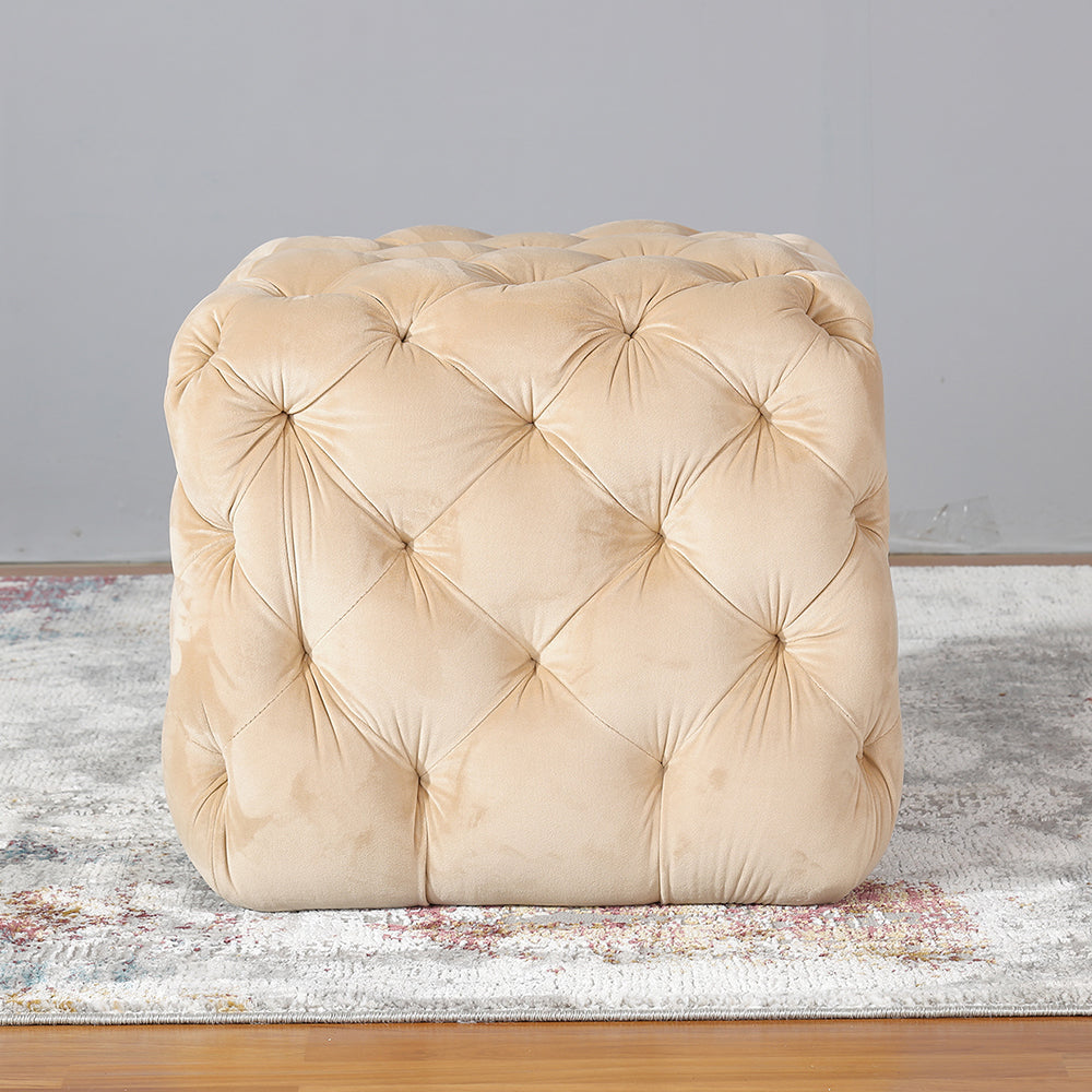 Square Chester Pouf