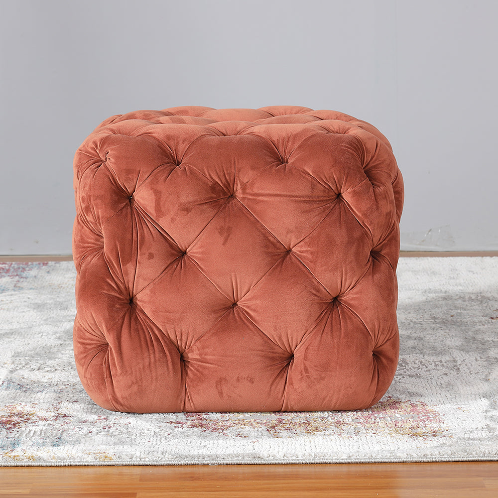 Square Chester Pouf