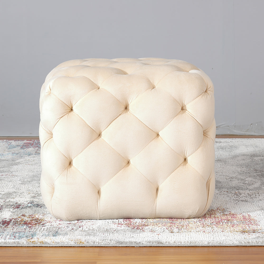Square Chester Pouf