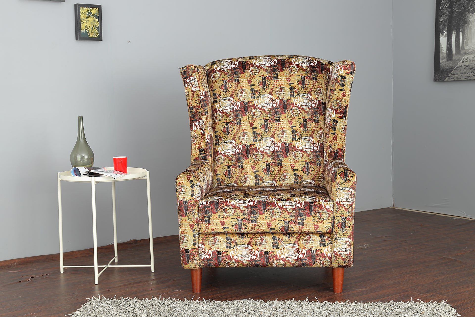 Round Top Accent Chair
